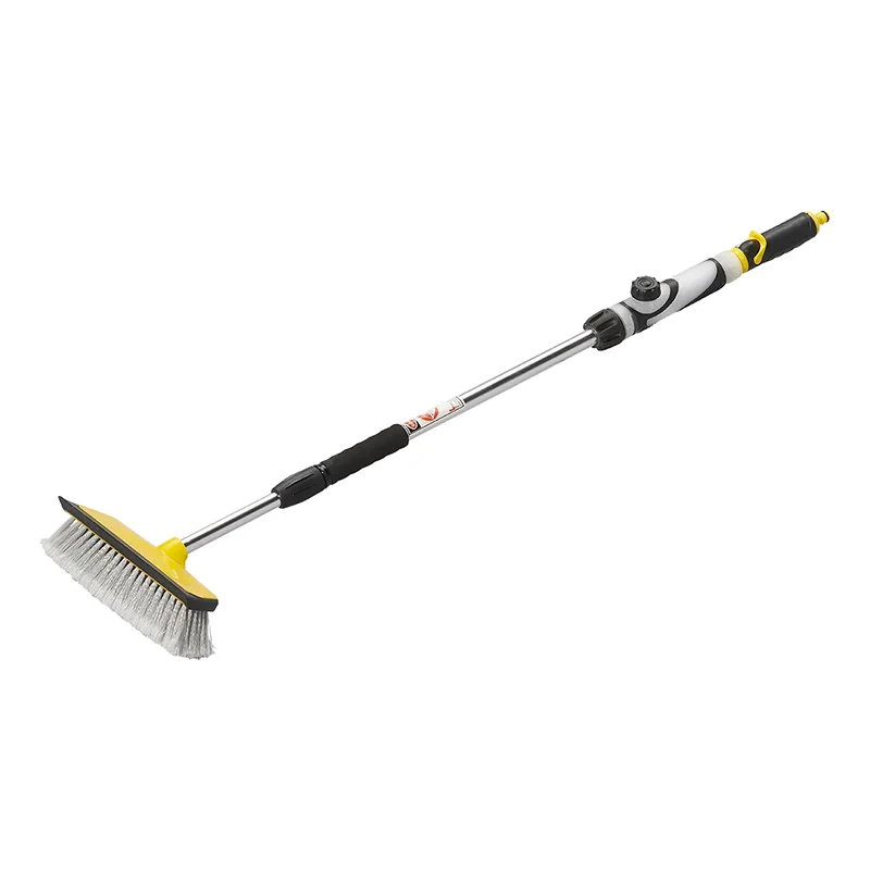 Pesuharja, jossa on pyyhin, saippua-annostelija ja teleskooppivarsi 92 - 150 cm