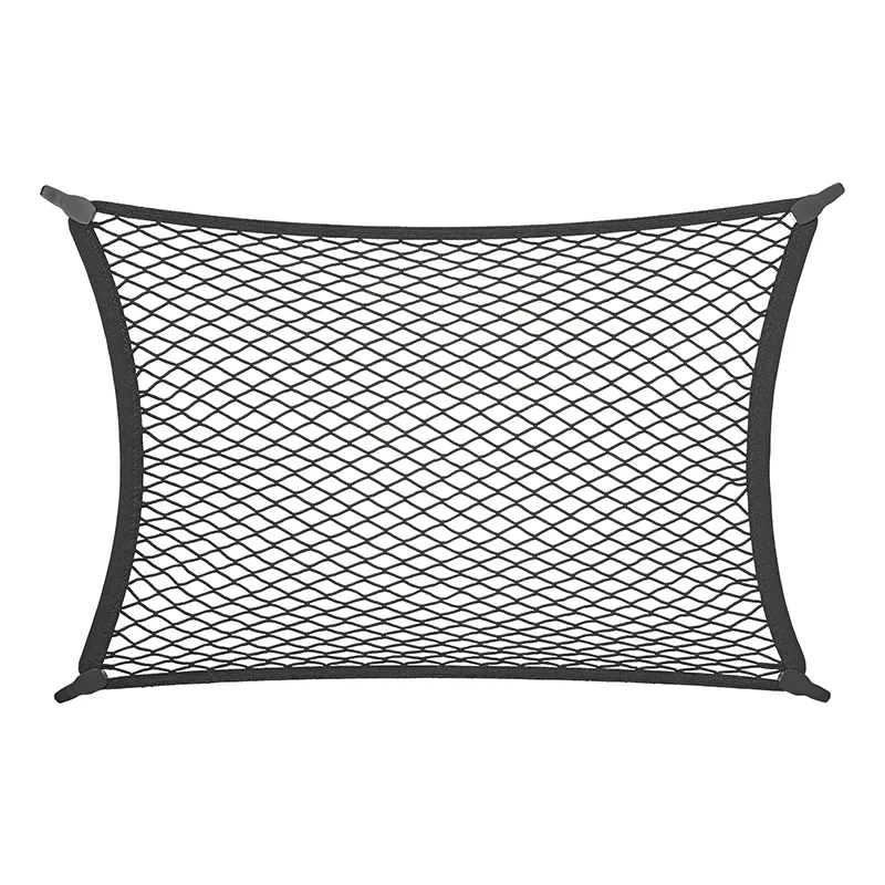 Bagagenät elastiskt 80x60cm med plastkrokar NS-1