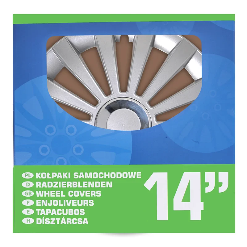 Radblenden-Set Meridian Ring 14 Zoll 4 Stück im Displaykarton