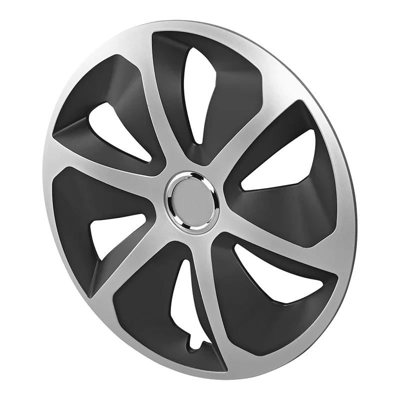 Wheel cover Roco Ring silver/black 15 inch