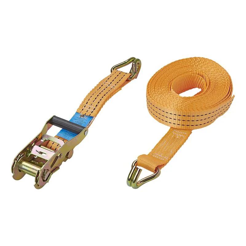 Spennbånd med skralle + 2 kroker 8 meter 3000kg