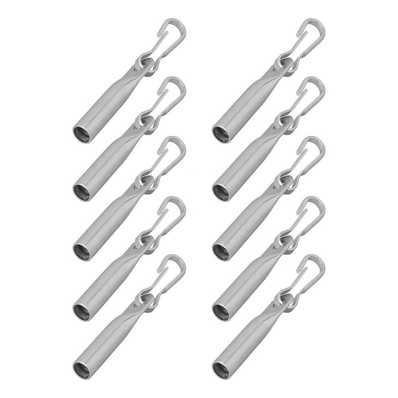 Cable end closure Ø8 mm with Simplex hooks - set of 10 pieces
