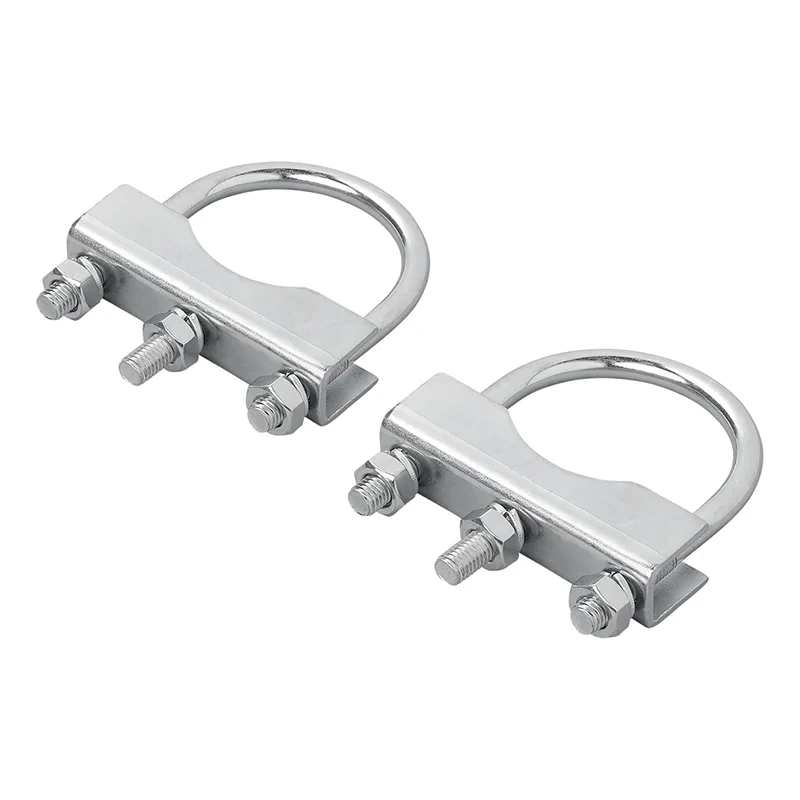 U-beugel rond 60/70mm voor neuswielklem - set van 2 stuks