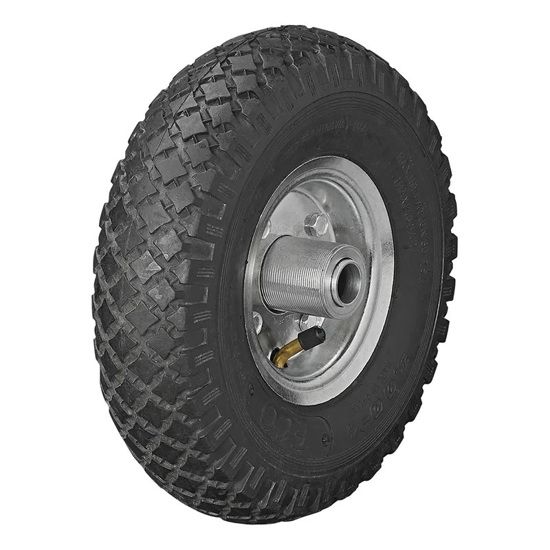 Ersatzrad für Stützrad Metall-Felge mit Luftreifen 260x85mm