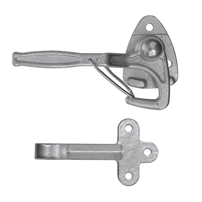 Ladebordwandhaken Nr.0 links 140mm mit Einfall-Öse