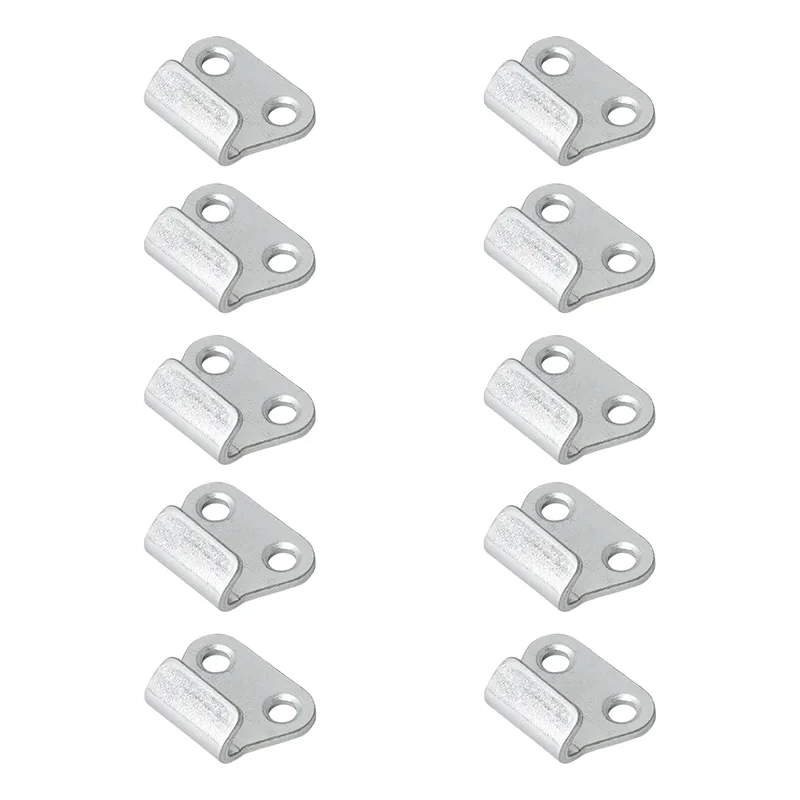 Hook metal - set of 10 pieces on card