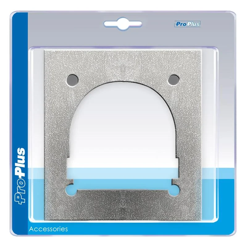 Backing plate for lashing anchor single in blister