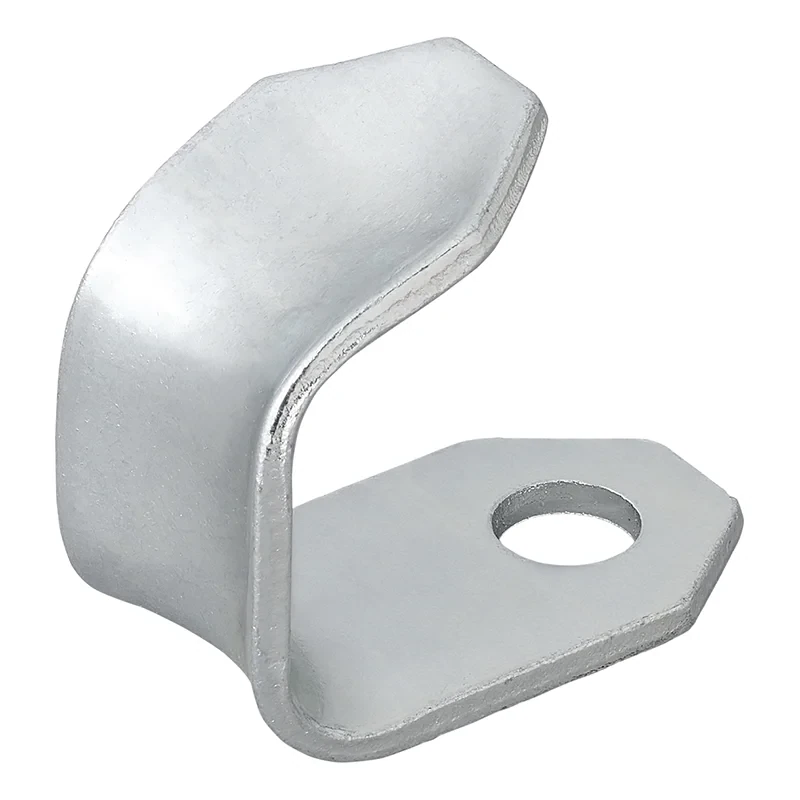 Skru-på metall krok 37 x 25 x 3 mm
