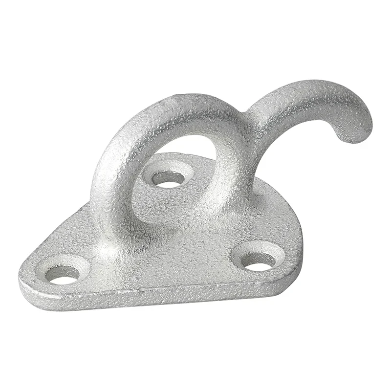 Rebkrog metal med øje 70 x 45 mm