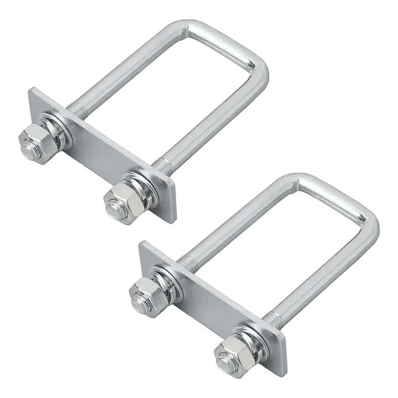 U-kiinnike 40 mm kulmikas 2 kpl sarja