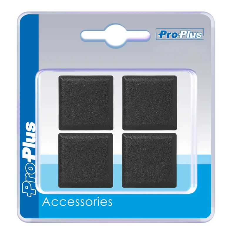 End cap 25x25mm 4 pieces in blister