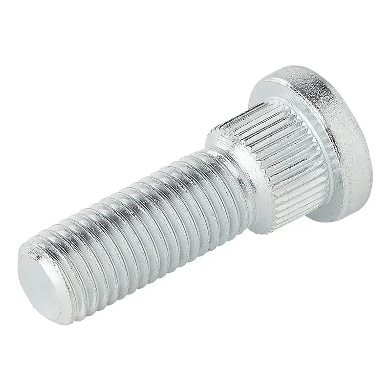 Hjulbolt M12x1,5 rillet 14,5 mm