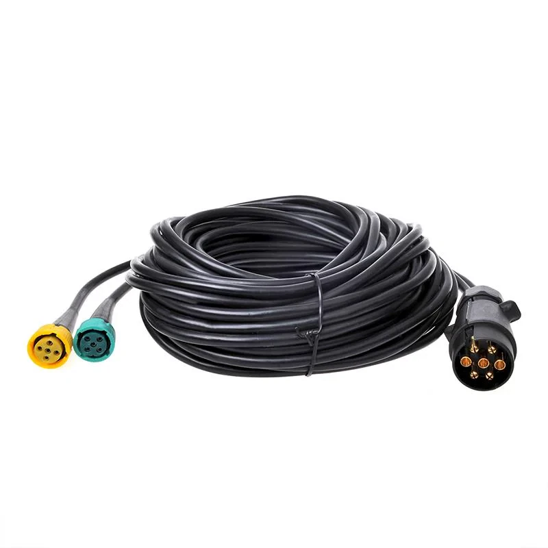 Kabelset 9M met stekker 7-polig en 2x connector 5-polig