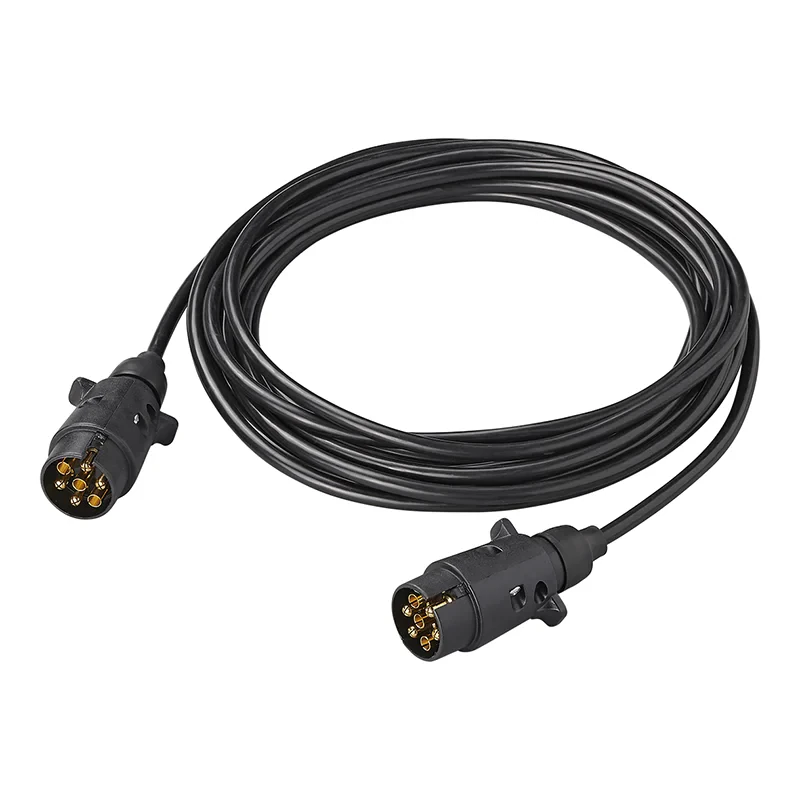 Extension cable 7M with 2x 7-pin plug PVC