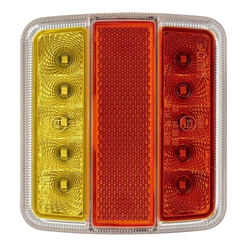Baklykt 4-funksjon 98x105mm 14LED PM
