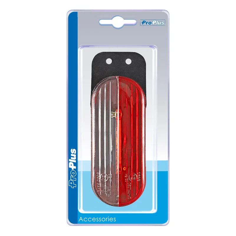 Outline marker lamp LED red/white left in blister