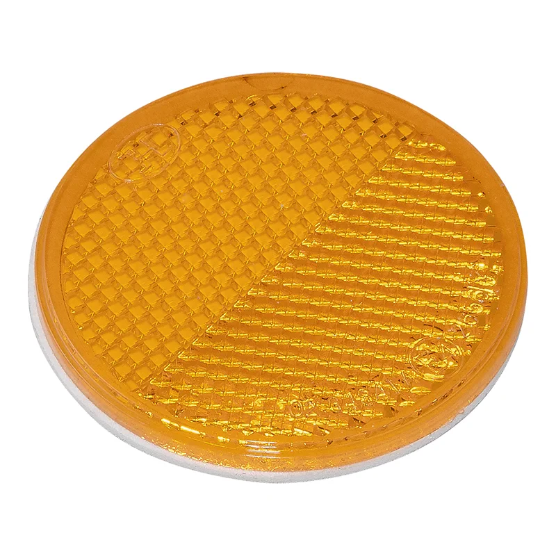 Reflector oranje 60mm zelfklevend
