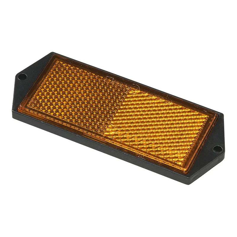 Reflector oranje 104x40mm schroefbevestiging