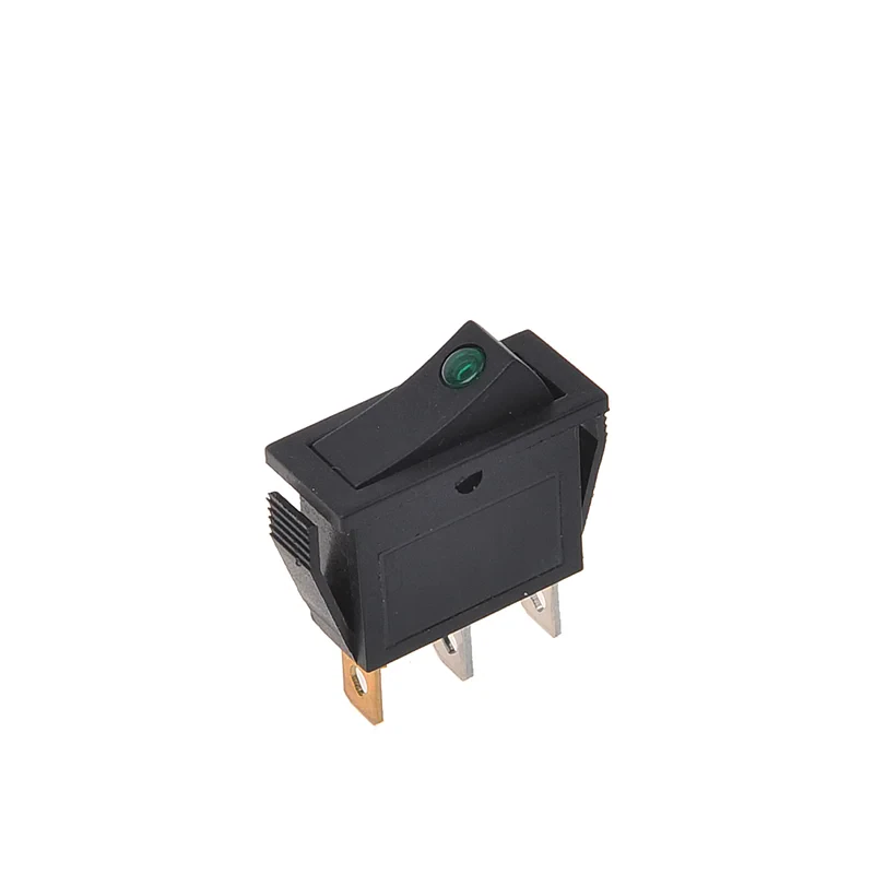 Vippebryter LED grønn 12V/24V-maks. 10A