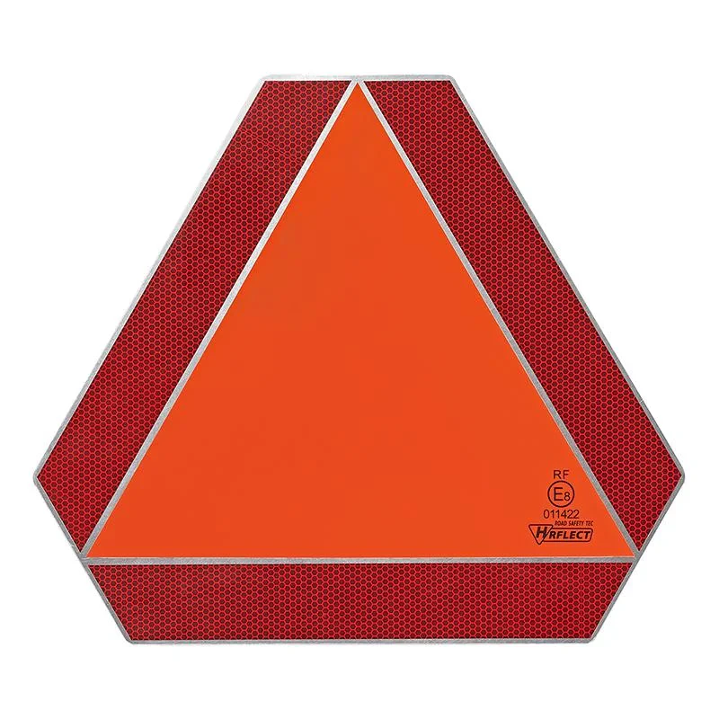 Markeringsbord aluminium "Langzaam verkeer"