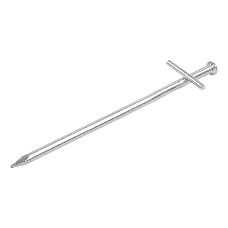 Tältpinne Tarzan 17cm metall med svetsad tvärpinne