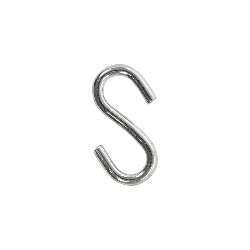 Gancho en S, Ø3 mm, 2,9 x 1,3cm