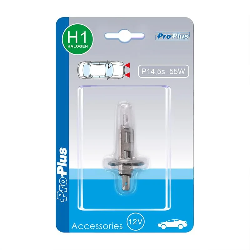 Car bulb 12V 55W P14,5s H1 in blister
