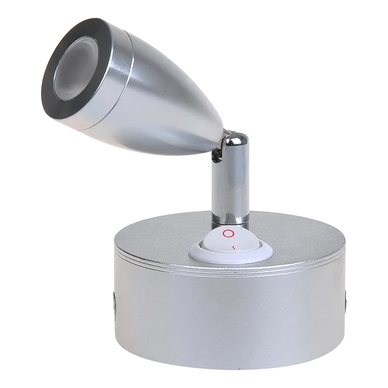 Surface mounted spotlight 1-led swiveling 12V 160lm Ø65x70-110mm