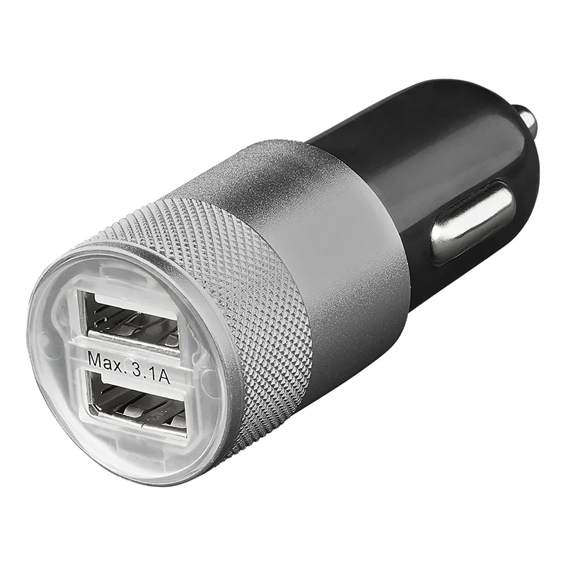 Latturi USB 2-tie tyyppi A 12V/24V 3100mA