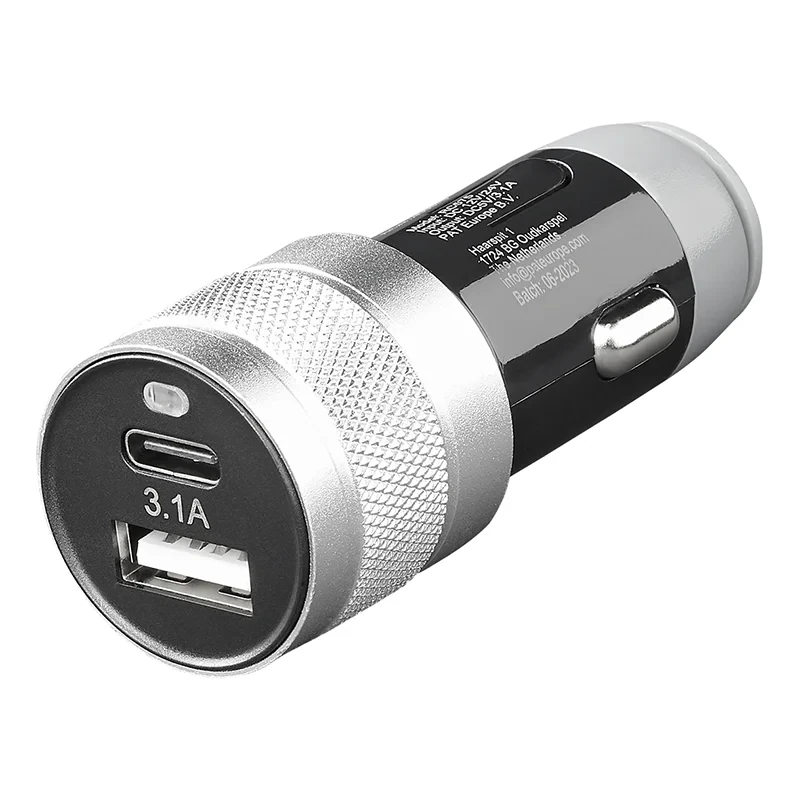 USB-lader type A + C 2-veis 12V/24V 3100mA