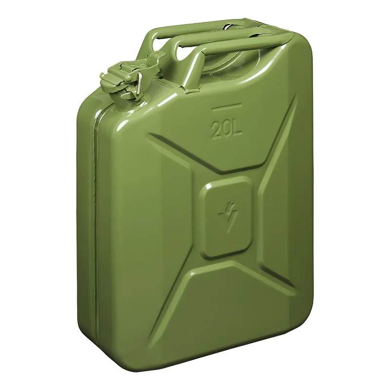 Jerry can 20L metal green UN & TüV-approved