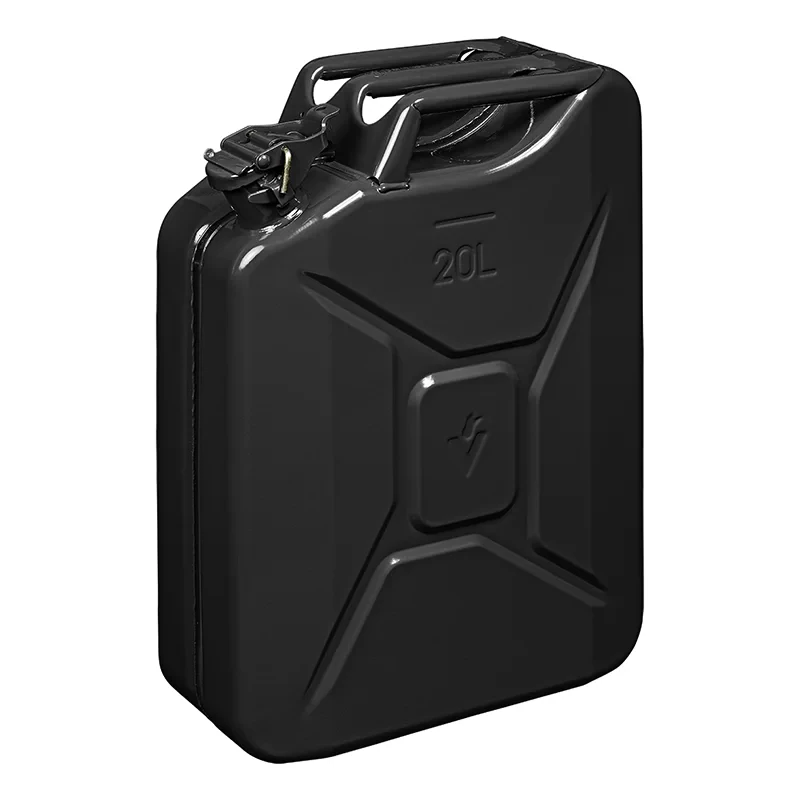 Bensindunk 20L metall svart EU- & TüV- godkänd