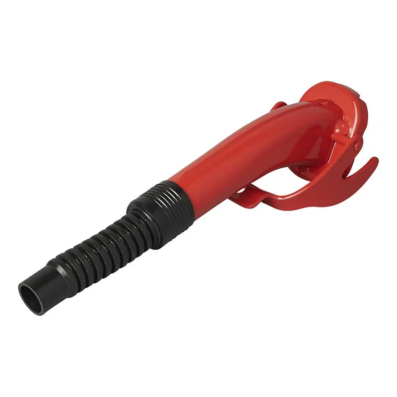 Spout metal red flexible suitable for petrol and diesel (art. 530080 - 530081 - 530109)