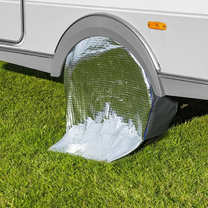 Radabdeckung Aluminium reflektierend für 16" Reifen