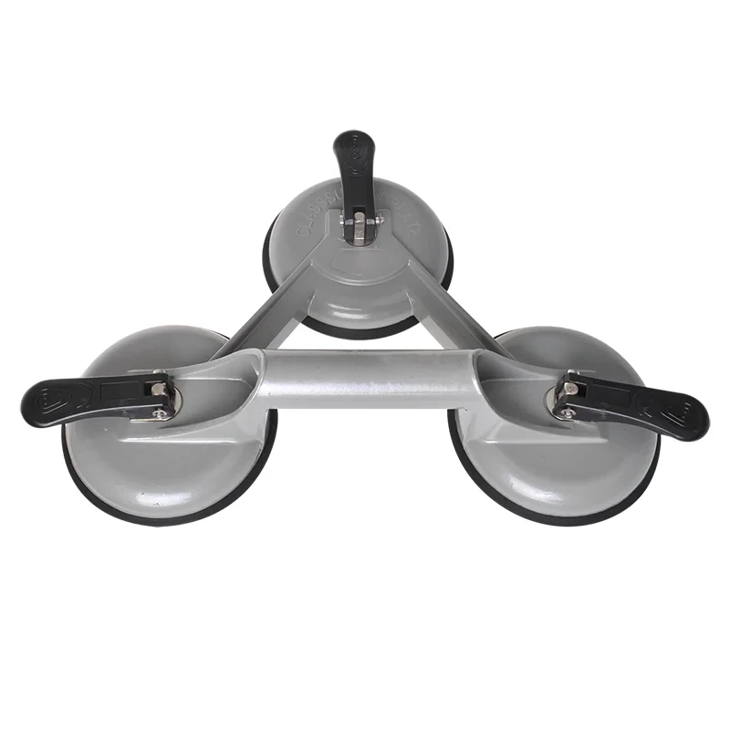 Vacuum lifter aluminium with 3 suction cups