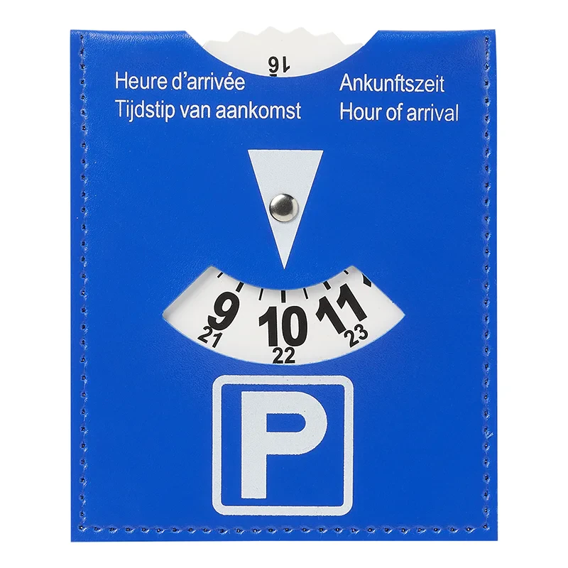 Parkscheibe im Polybeutel