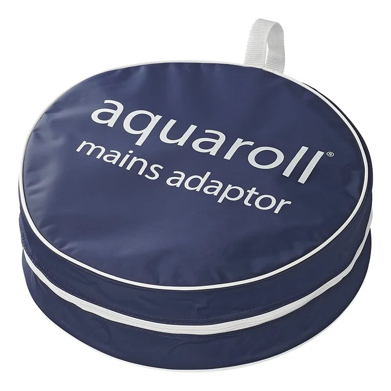 Aquaroll mains adaptor storage bag