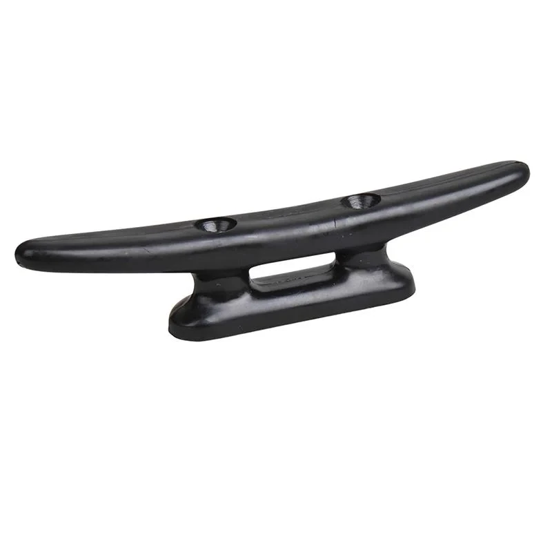 Klampe plast, 125mm, sort