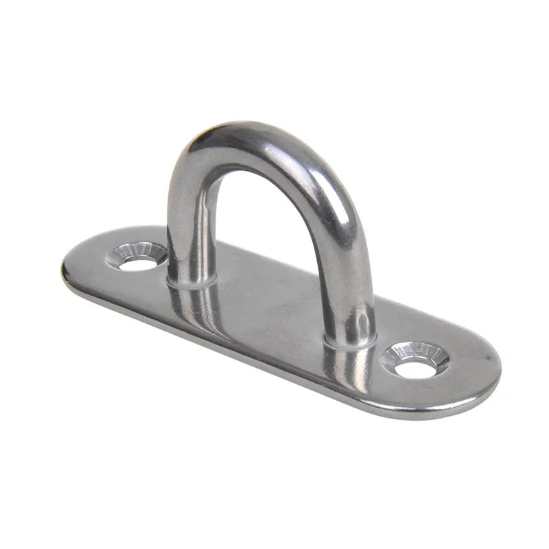 Däcksplatta A4 80x25mm, RVS AISI 316