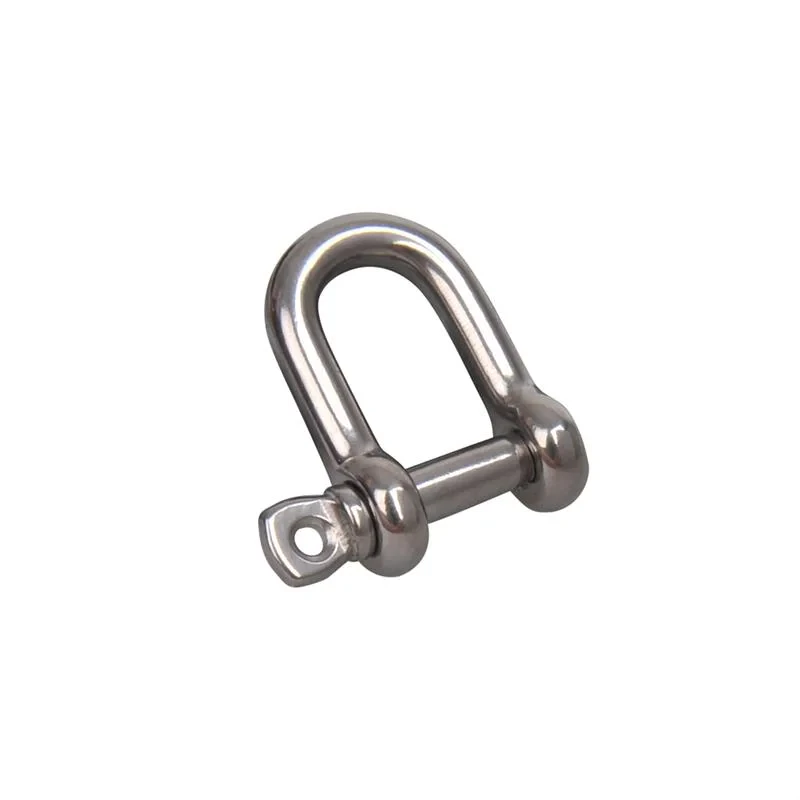 D shackle 6mm, A4 RVS AISI 316, 1.800 daN