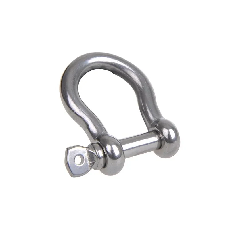 Bow shackle 8mm, A4 RVS AISI 316, 3.500 daN