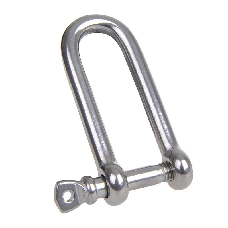 D shackle 8mm, A4 RVS AISI 316, 3.200 daN