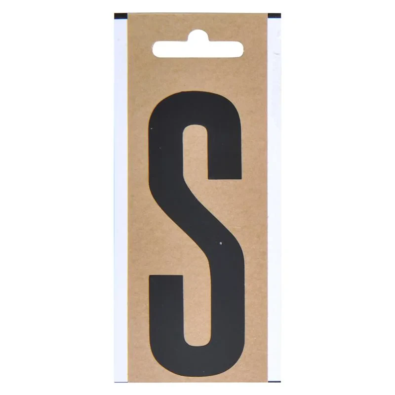 Letter etiket " S " 10cm