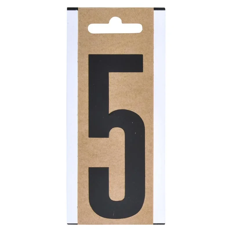 Label " 5 " 10cm