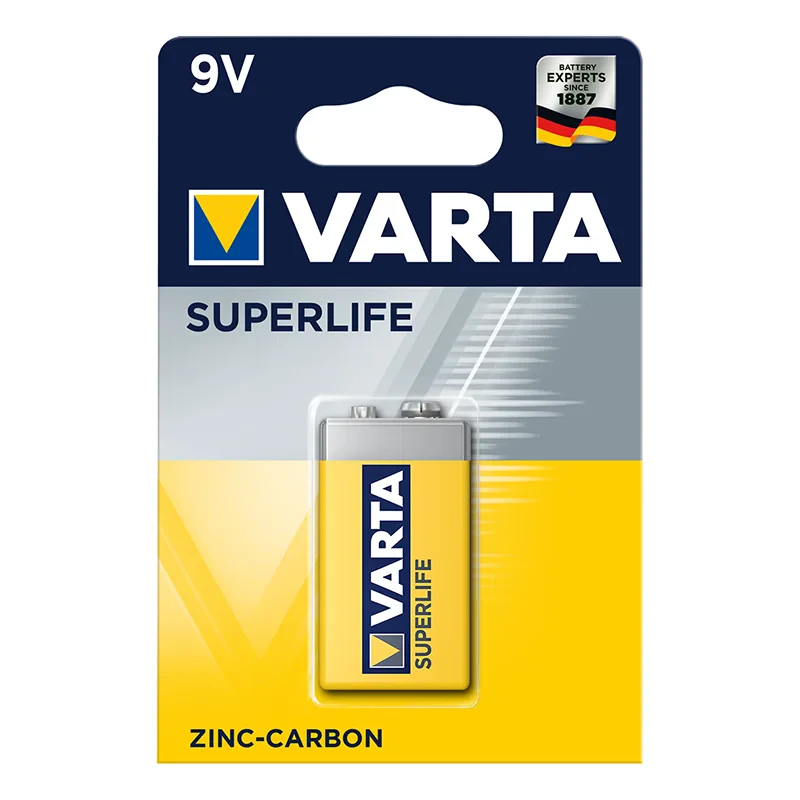 Varta Superlife Batterie 9V im Blister