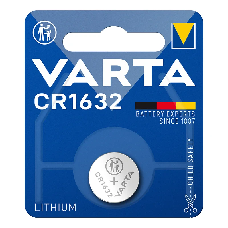 Varta Lithium knoopcelbatterij CR1632 3V in blister