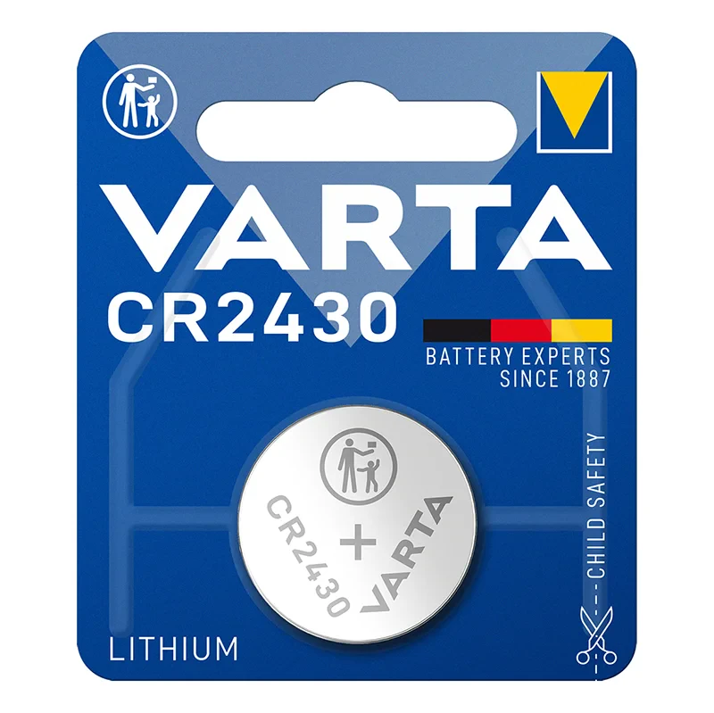 Varta Lithium knoopcelbatterij CR2430 3V in blister