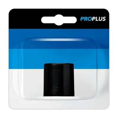 151015V05S - Afvoerbuis reduceerstuk Ø28 mm naar Ø17 mm PE zwart in blister