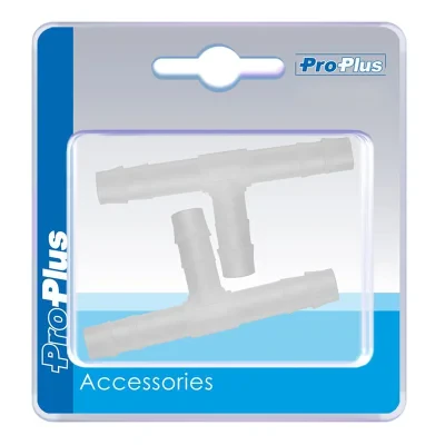 151202S - Water hose connector T-piece 8mm 2 pieces in blister