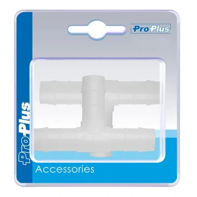 151202V02S - Water hose connector T-piece 12mm 2 pieces in blister